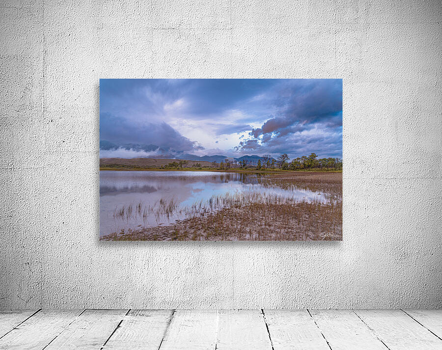 Waterton Lakes Storm Clouds Wall Preview