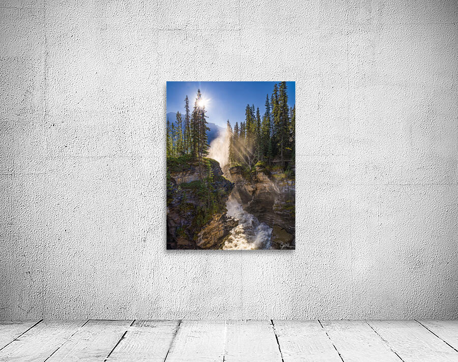 Athebasca Falls Wall Preview