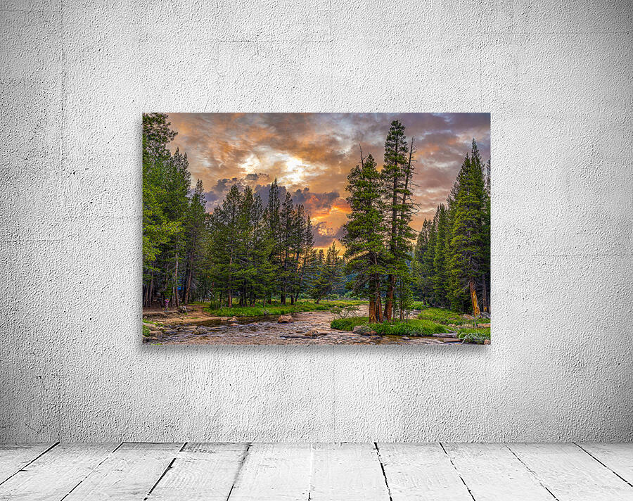 Tuolumne Meadows Sunset Wall Preview
