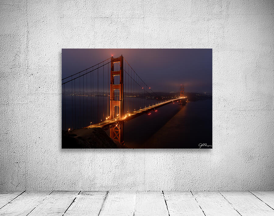 Night Time Golden Gate Wall Preview