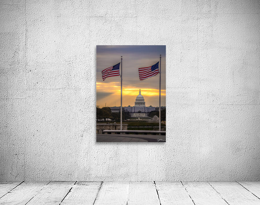 Capitol Flags Wall Preview