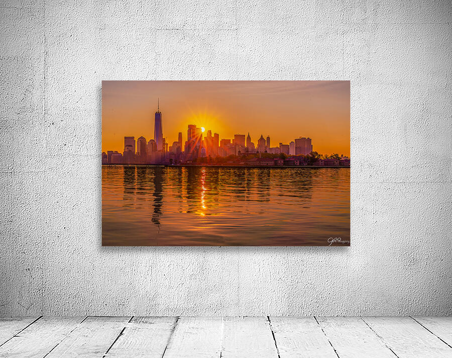 Sunrise over Manhattan Wall Preview