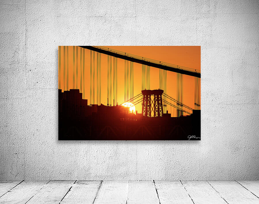 Manhatten Sun Rising Wall Preview