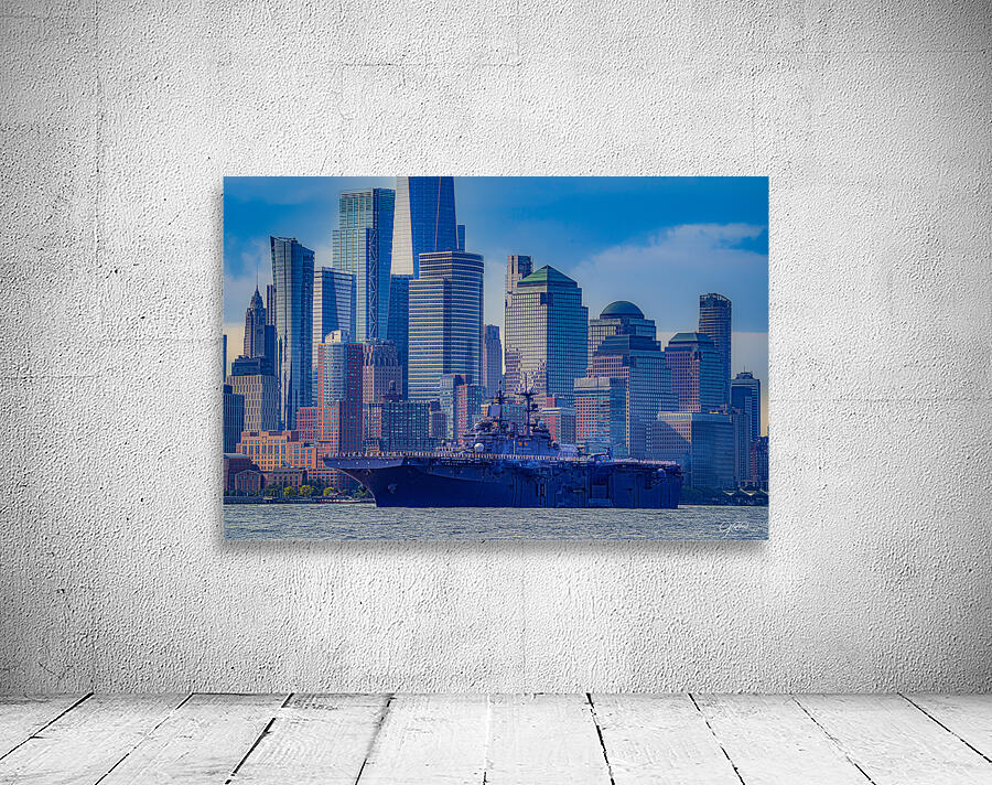 USS Wasp on the Hudson Wall Preview