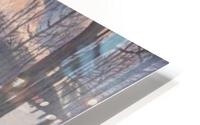 Snow landscape HD Metal print