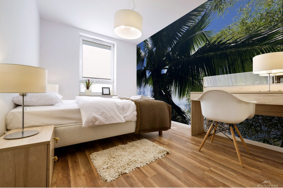 Kauai Palm Mural print