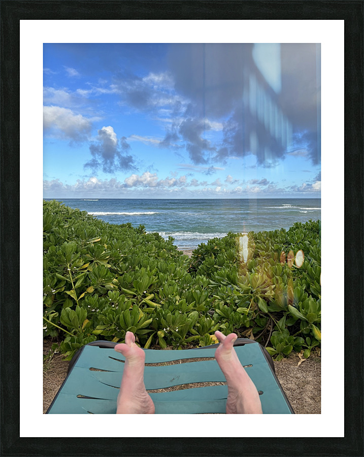 Hanging Ten Picture Frame print