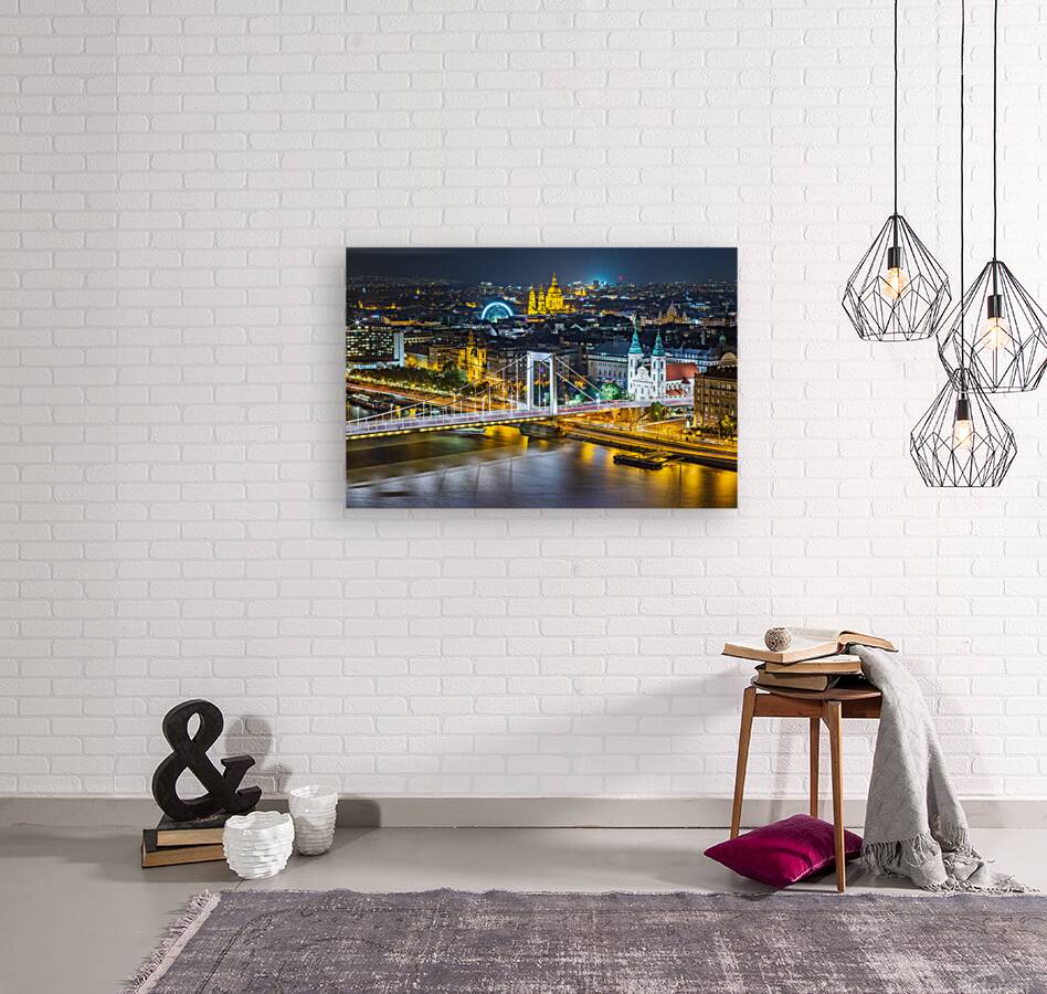 Budapest en nuitee Reproduction