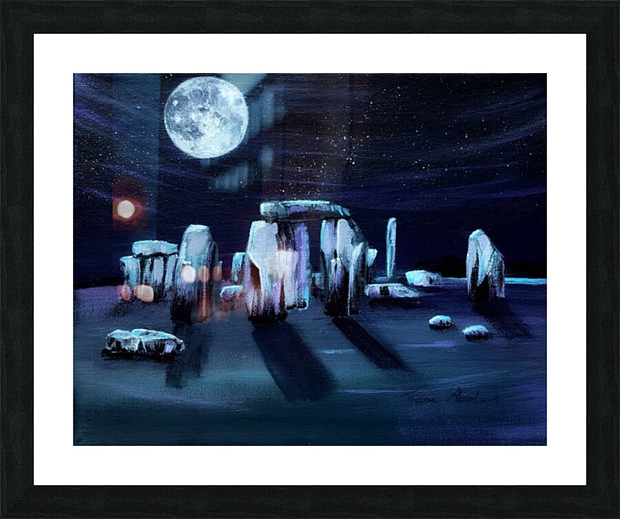 By Moonlight  Picture Frame print