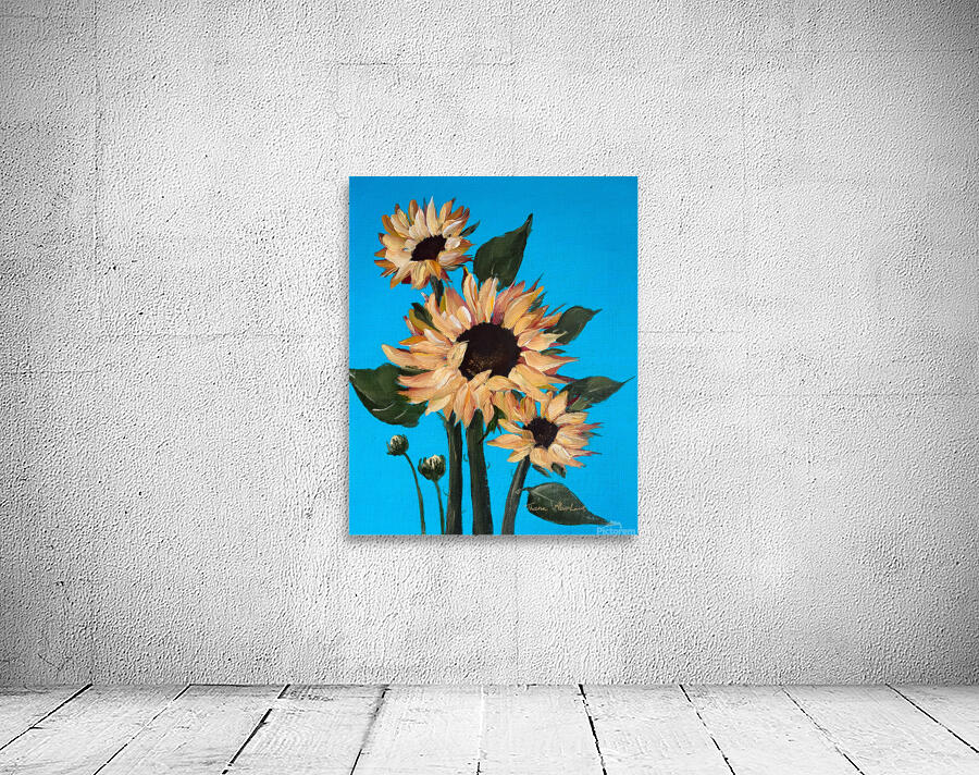 Sunflowers Wall Preview