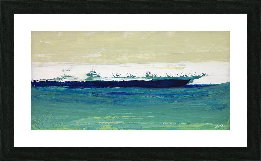 Skiff  Picture Frame print