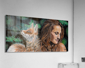  Mon ami le renard Acrylic Print