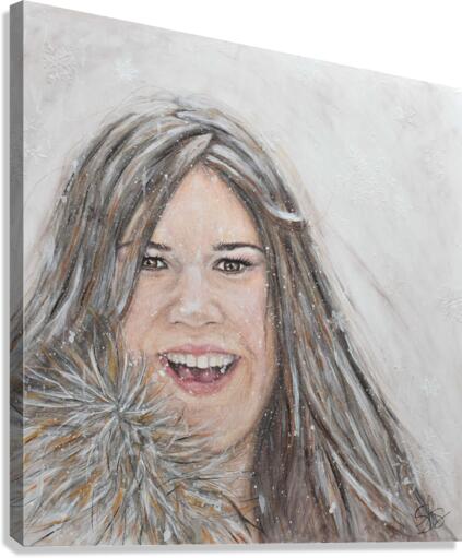 Le rire  Laugh Canvas Print