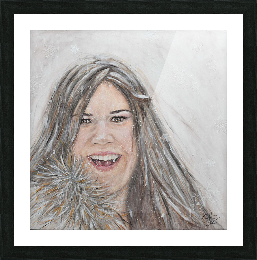 Le rire  Laugh Picture Frame print