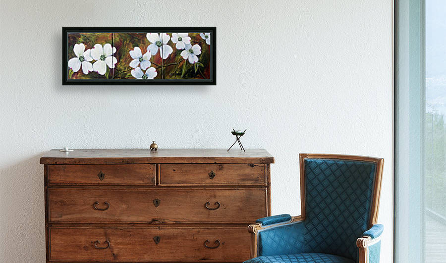 dogwoods by Tami Booher Appalachian Nature Painter