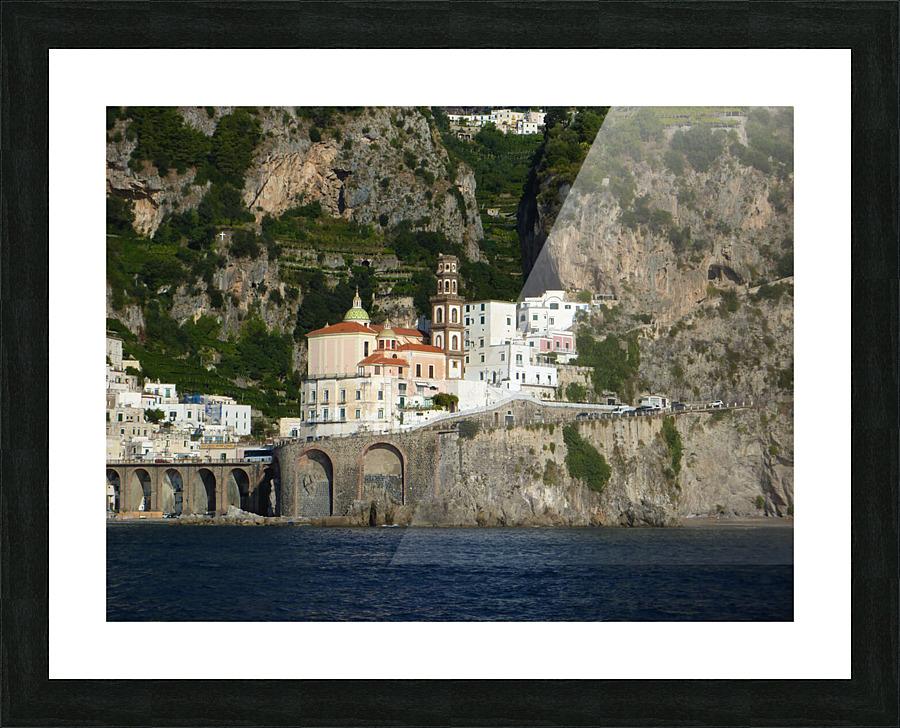 Cote amalfitaine Picture Frame print