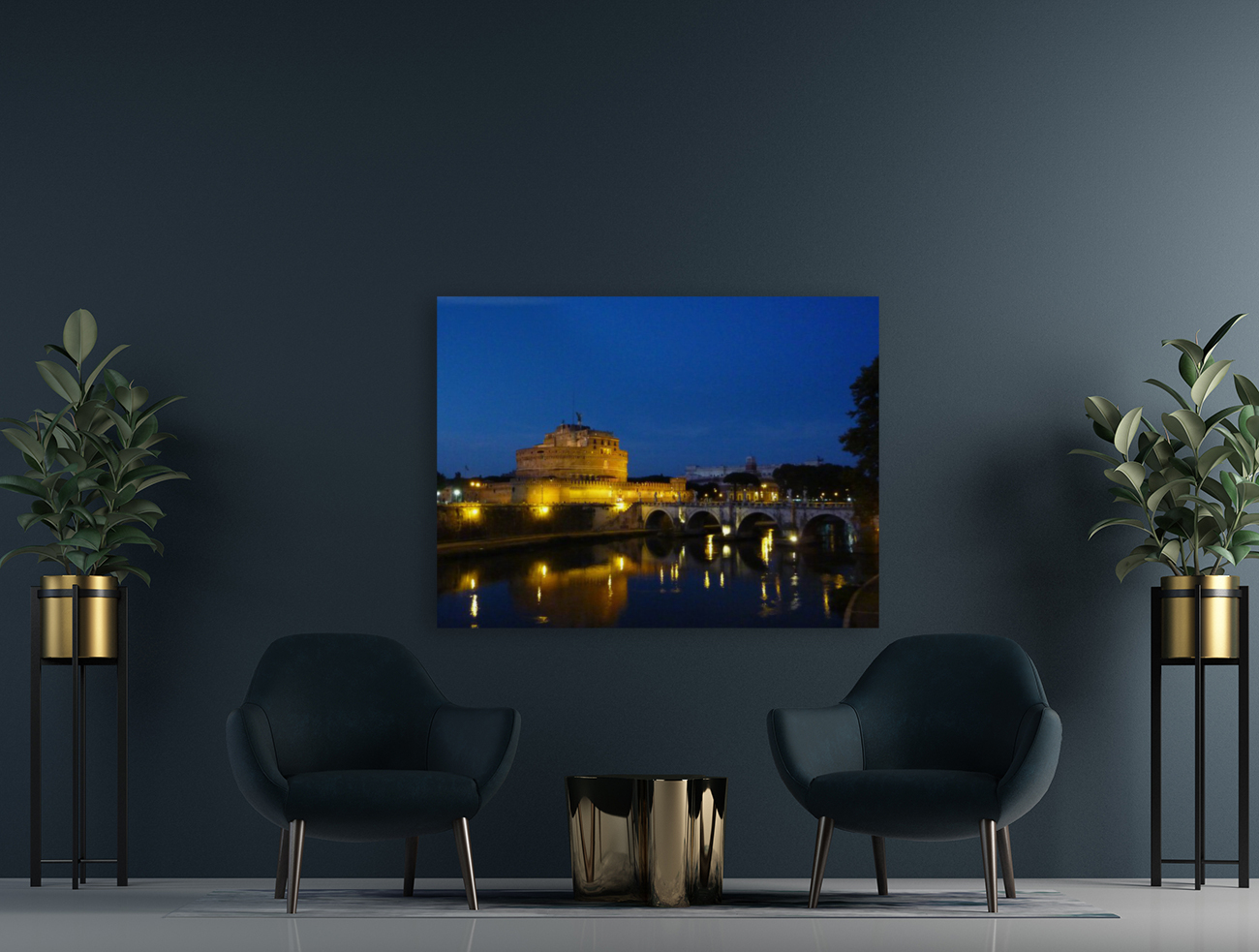 Castel Santangelo Reproduction