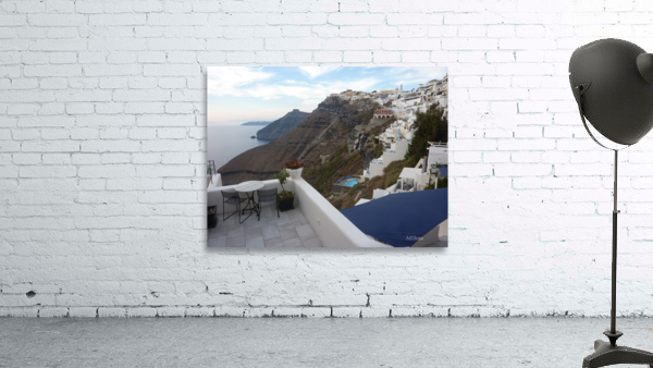Santorini coast Wall Preview