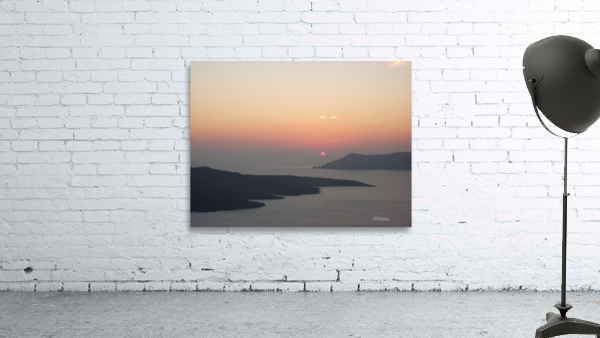 Sunset Thira Wall Preview