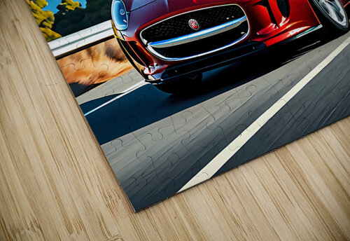 Jaguar car Lux puzzle
