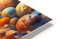 Digital Painting: Complex Multi-Layered Composition HD Metal print