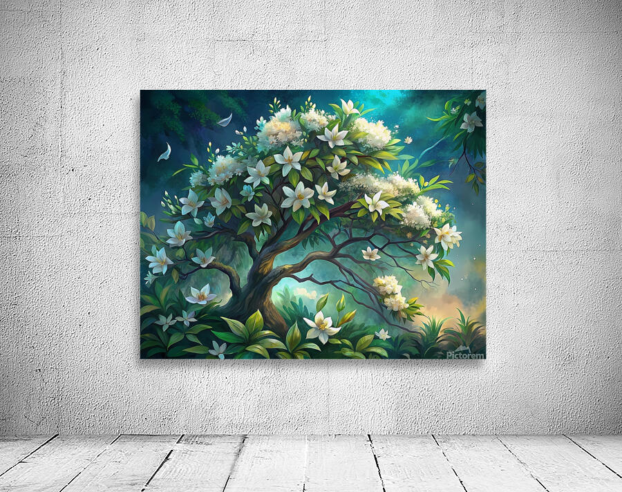 Jasmine tree Wall Preview