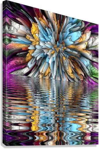 COLLECTION FLORAL EXPLOSION - 2 Canvas Print