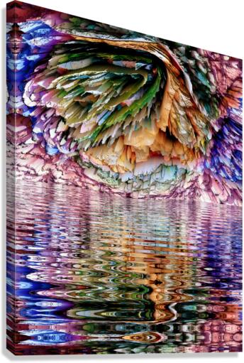 COLLECTION UNDERWATER CAVE - 4 Canvas Print