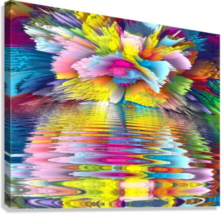 COLLECTION FLORAL EXPLOSION - 7 Canvas Print