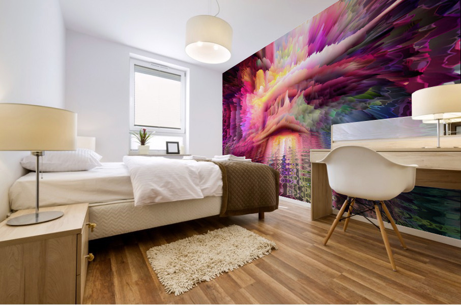 COLLECTION UNDERWATER EXPLOSION - 4 Mural print