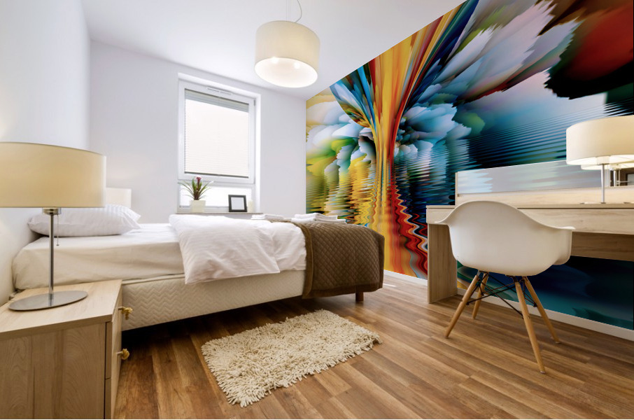 COLLECTION UNDERWATER EXPLOSION - 6 Mural print