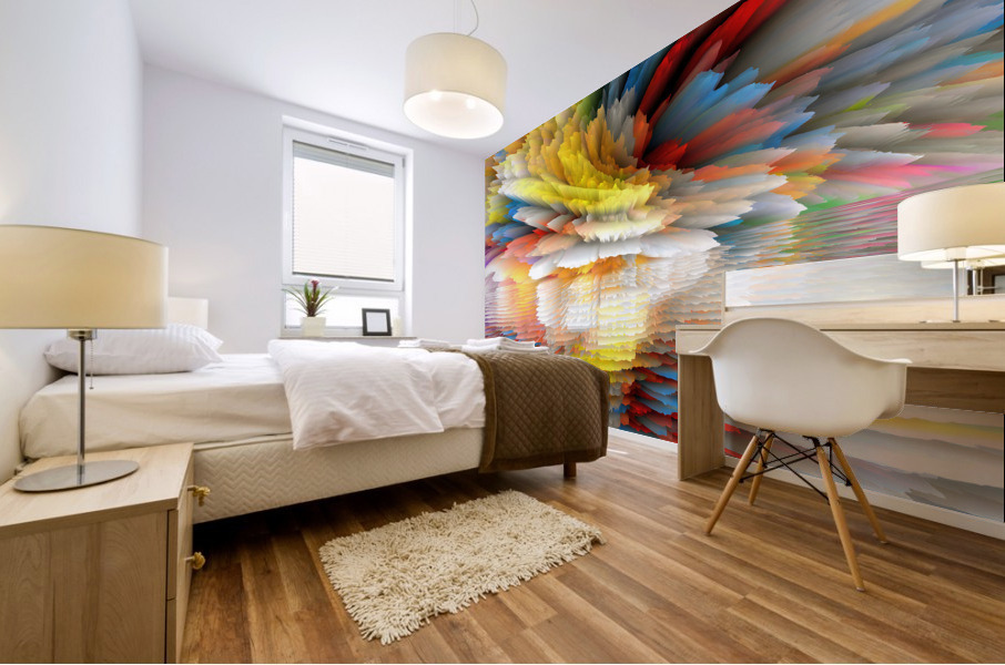 COLLECTION UNDERWATER EXPLOSION - 7 Mural print