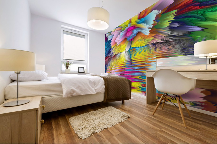 COLLECTION FLORAL EXPLOSION - 7 Mural print