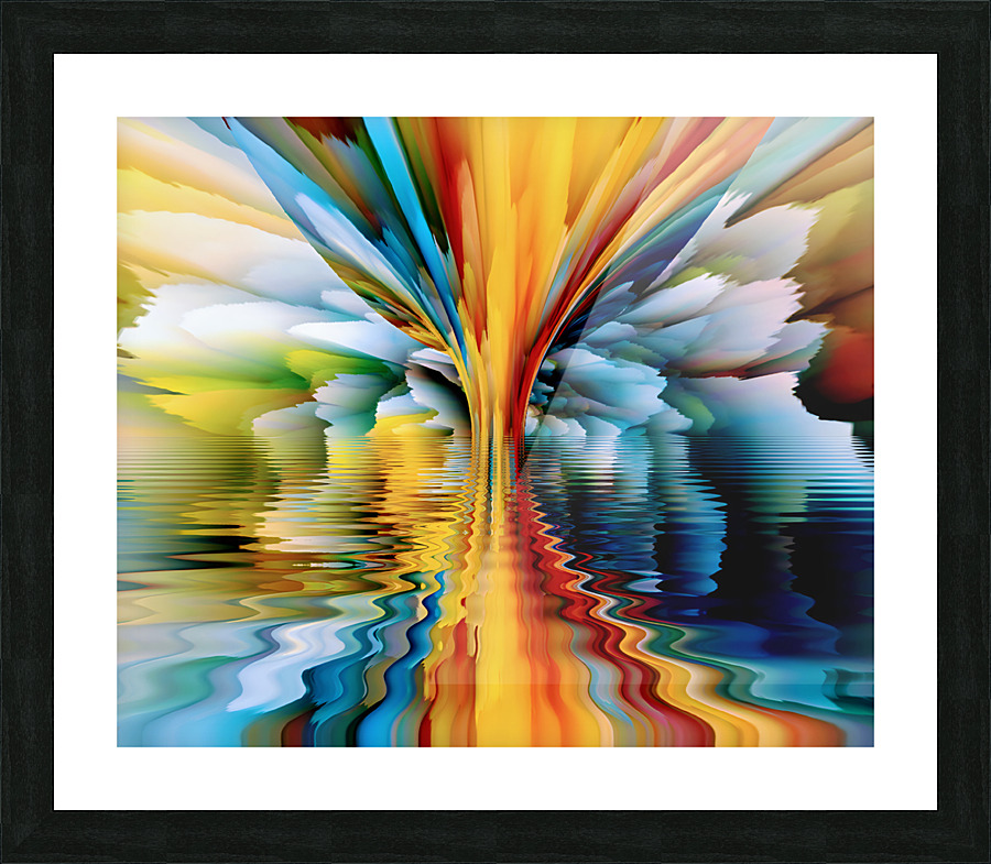 COLLECTION UNDERWATER EXPLOSION - 6 Picture Frame print
