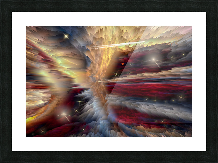 COLLECTION COSMIC LIGHT - 1 Picture Frame print
