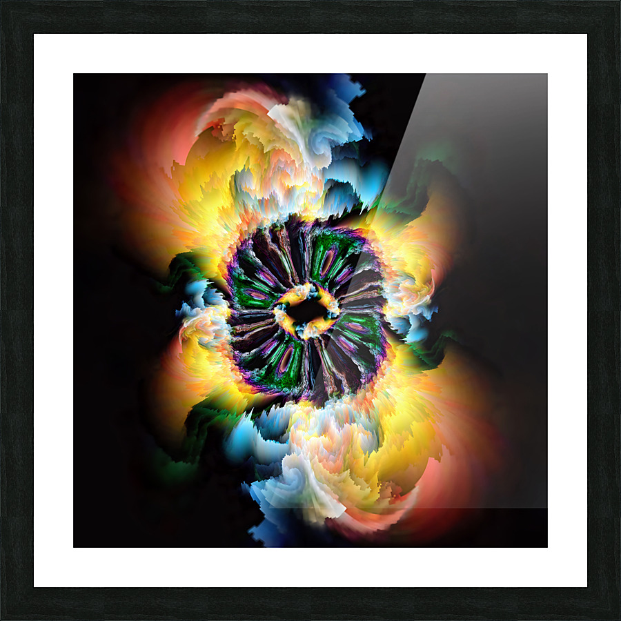 COLLECTION ABSTRACT AD - 2 Picture Frame print