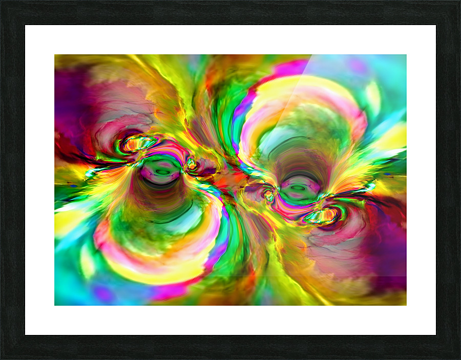 COLLECTION ABSTRACT AD - 3 Picture Frame print