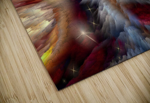 COLLECTION COSMIC LIGHT - 1 Andre Dorais Art Visual Numerique  puzzle