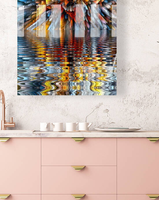 COLLECTION FLORAL EXPLOSION - 1 by Andre Dorais Art Visual Numerique 