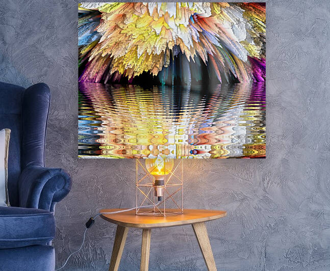 COLLECTION UNDERWATER CAVE - 2 by Andre Dorais Art Visual Numerique 