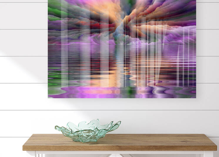 COLLECTION SUNSET - 1 by Andre Dorais Art Visual Numerique 