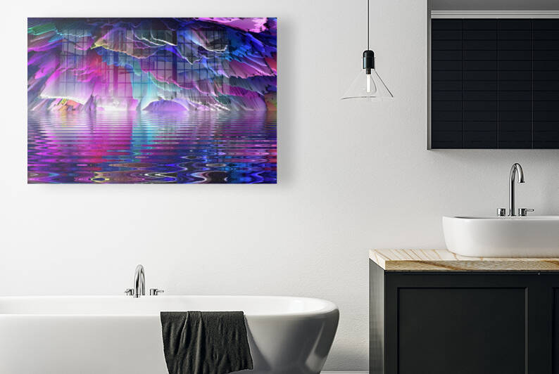 COLLECTION UNDERWATER CAVE - 7 by Andre Dorais Art Visual Numerique 