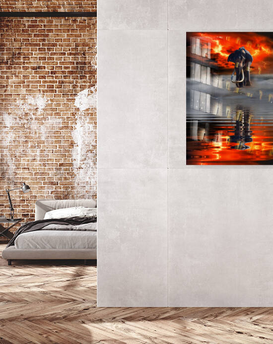 COLLECTION ELEPHANT - 1 by Andre Dorais Art Visual Numerique 