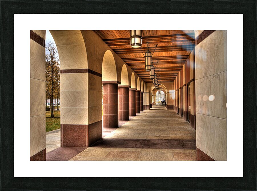 Blanton Musem Picture Frame print