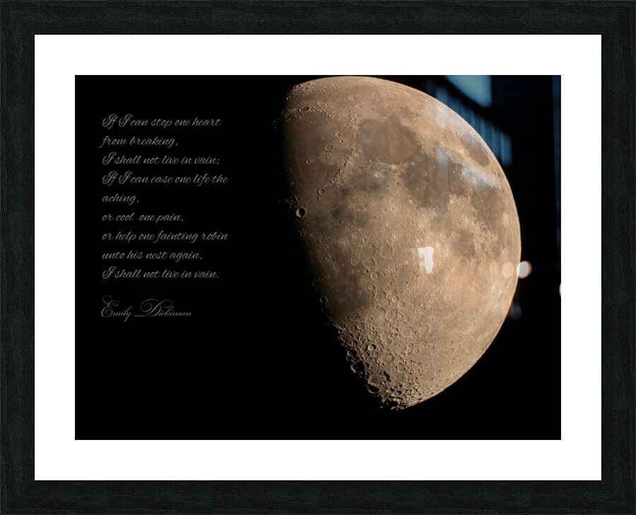 Moon Picture Frame print