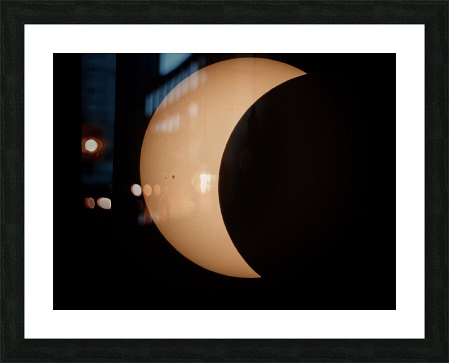 2017 Eclipse Picture Frame print