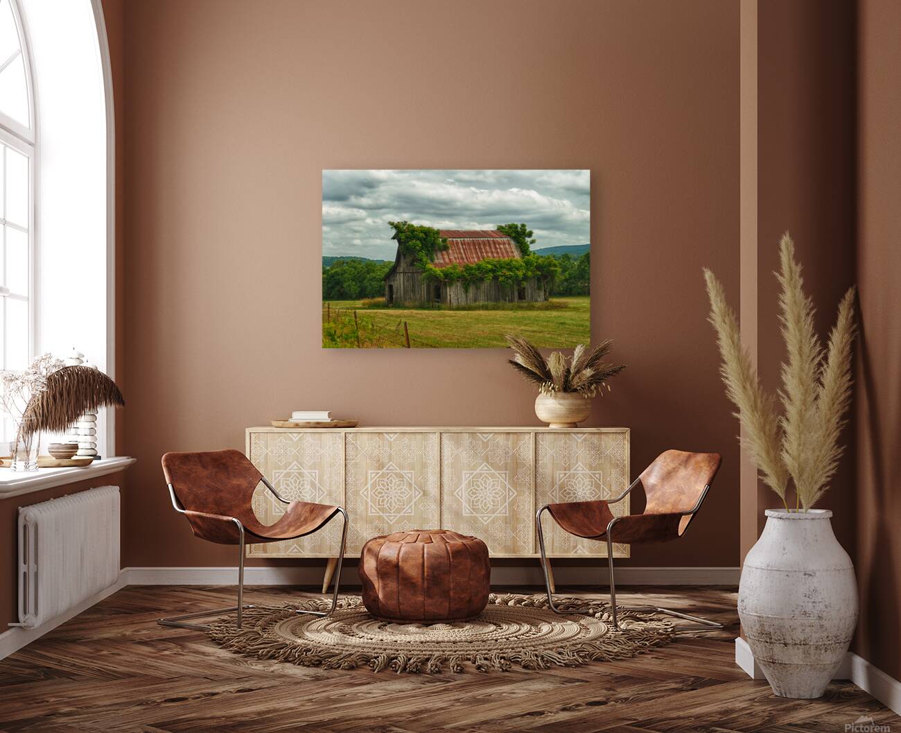barn painted Reproduction