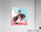 Paintin Buckaroo Acrylic Print