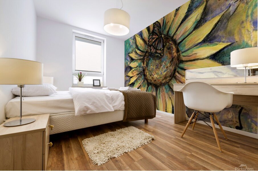 Wild Bloom Mural print