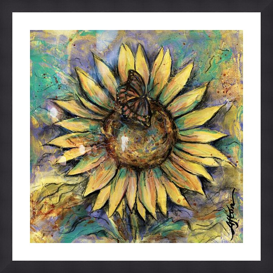 Wild Bloom Picture Frame print